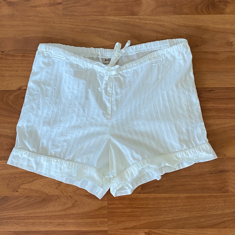 ❤️ Bed Head 3D Stripe Classic Shorty PJ Pajama Two-Piece Set Size Small - Picture 10 of 16